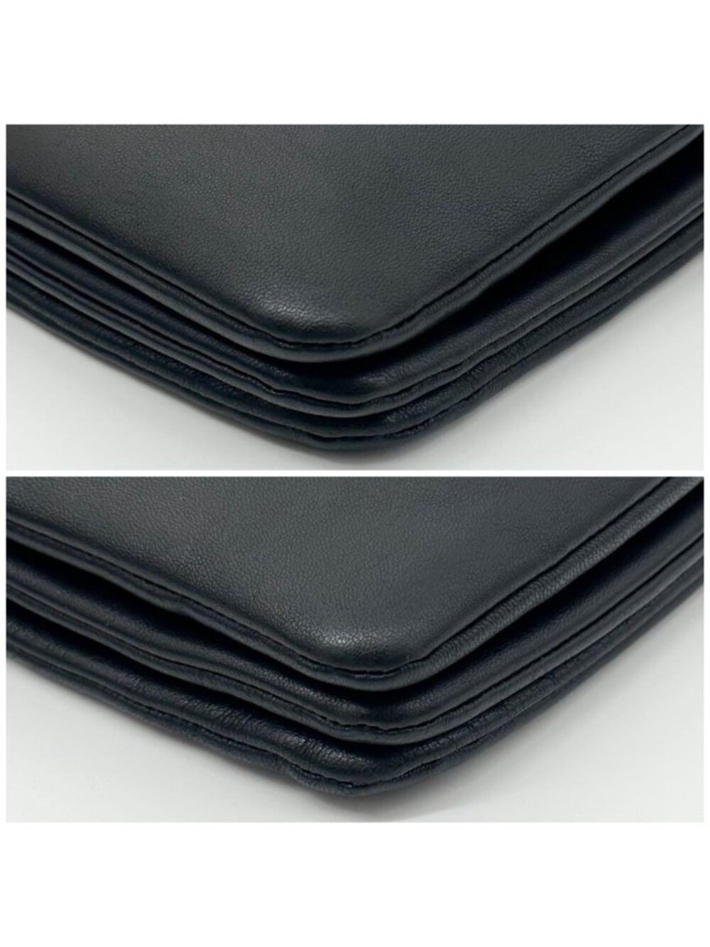 Celine Trio Small Shoulder Bag Pouch Leather Phoebe Philo Era - Picture 7 of 15